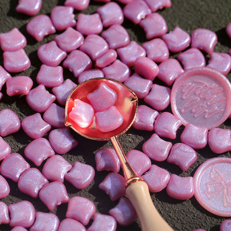 Cute Cat Head Wax Seal Set – Mixed Color Polarized Wax Grains - ViktaShop