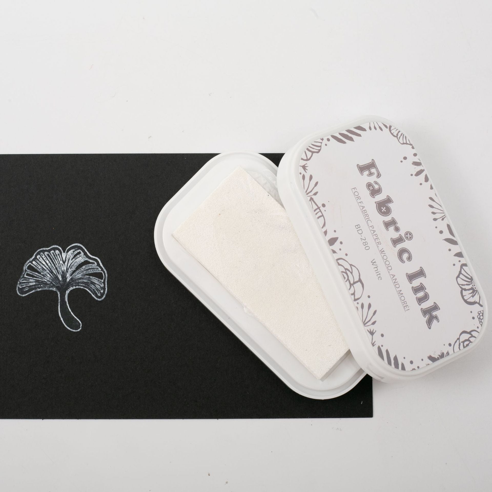 Retro BD Cloth Ink Pad Box, Multi-Use Sponge Printing Table - ViktaShop