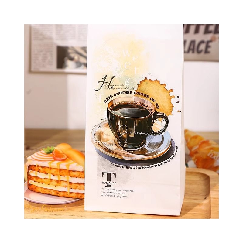 Coffee Time PET Sticker 10 psc