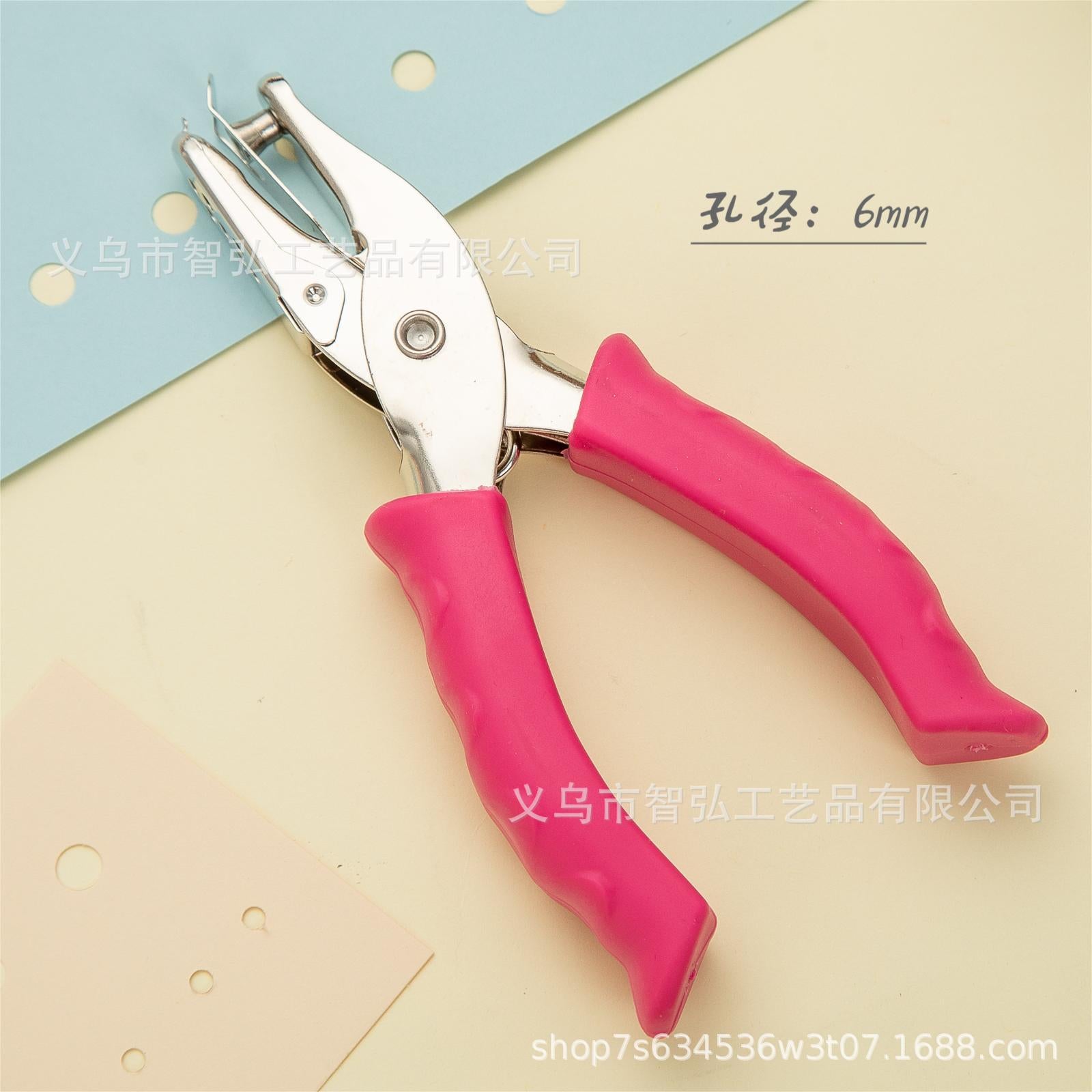 Single Hole Punch – 3mm/6mm Handheld DIY Tool, 9 Options - ViktaShop