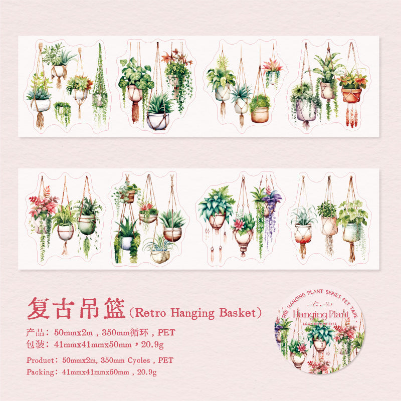 Hanging Plant Series – PET Tape, 2m - ViktaShop