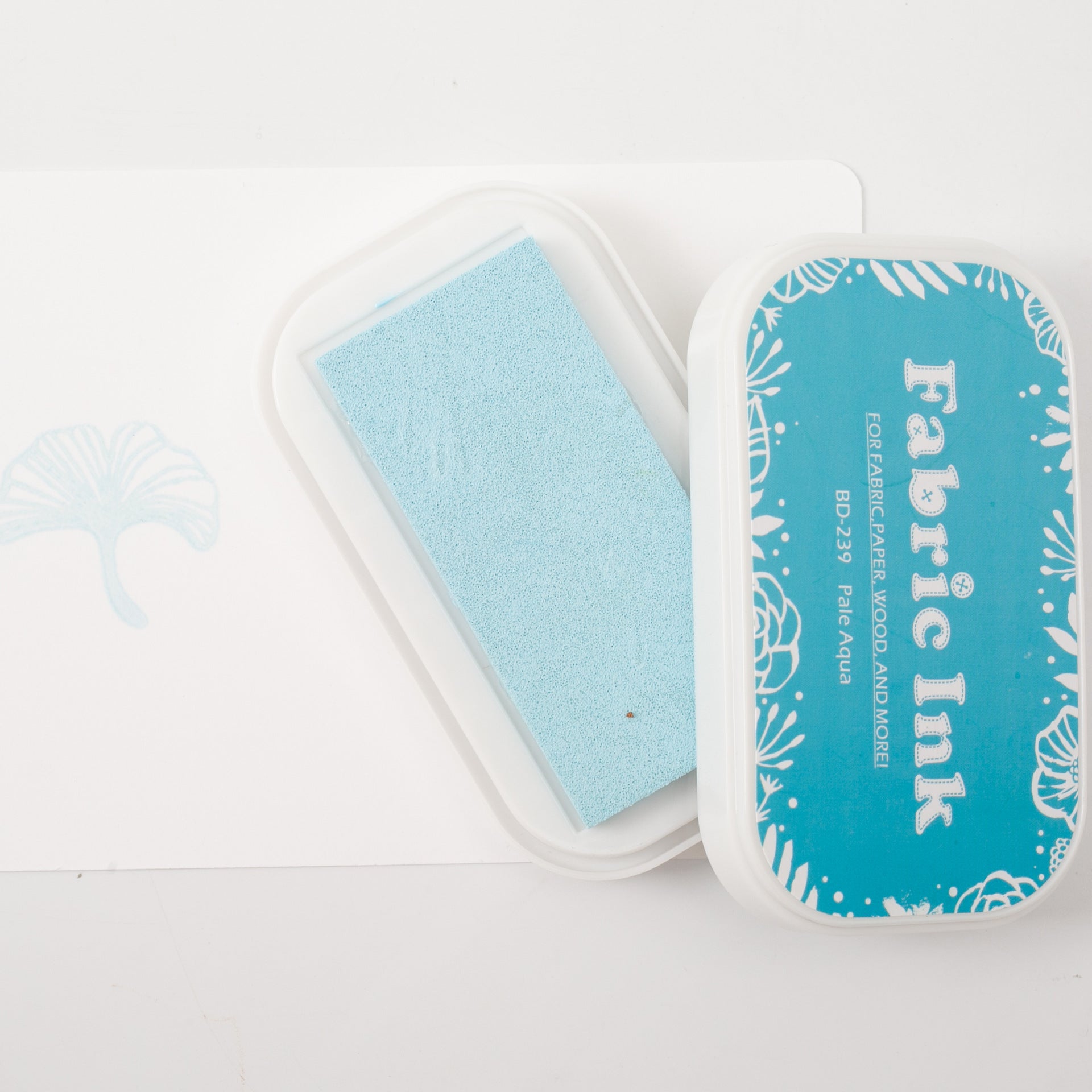 Retro BD Cloth Ink Pad Box, Multi-Use Sponge Printing Table - ViktaShop