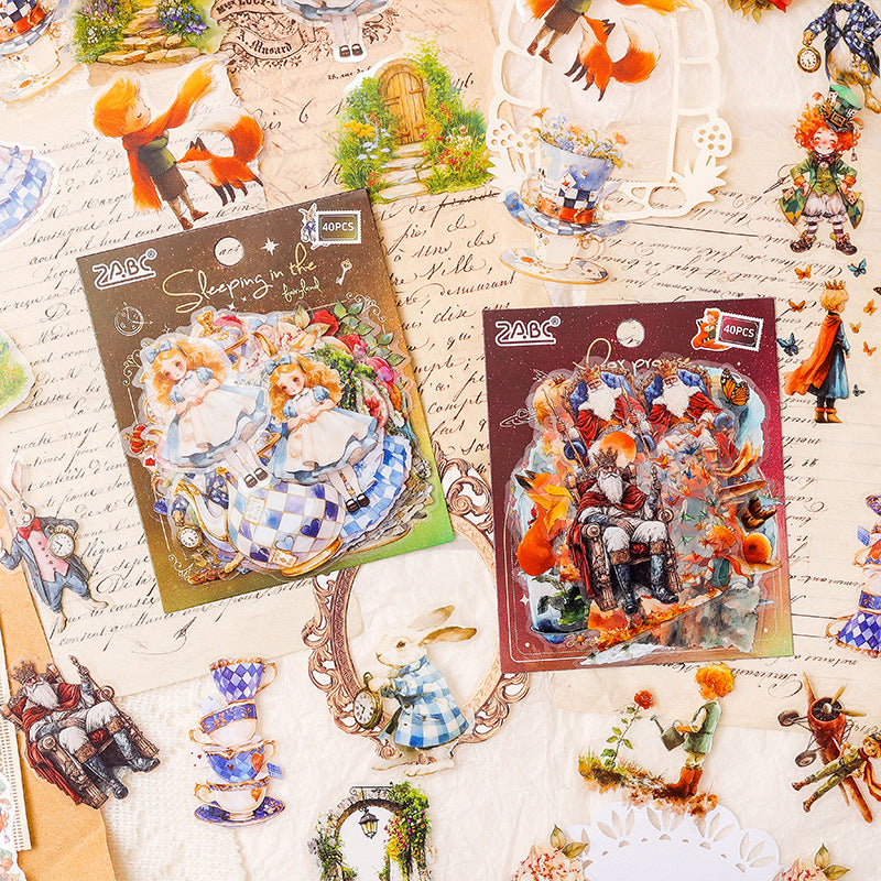 Fantasy Journey Series Sticker Pack 4 Styles 20 psc