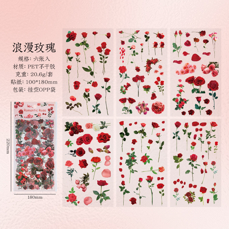 Chihiro Story PET Stickers - Amazon Plants & Flowers