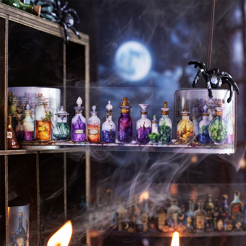 Witch's Magic Potion Bottle Series PET tape