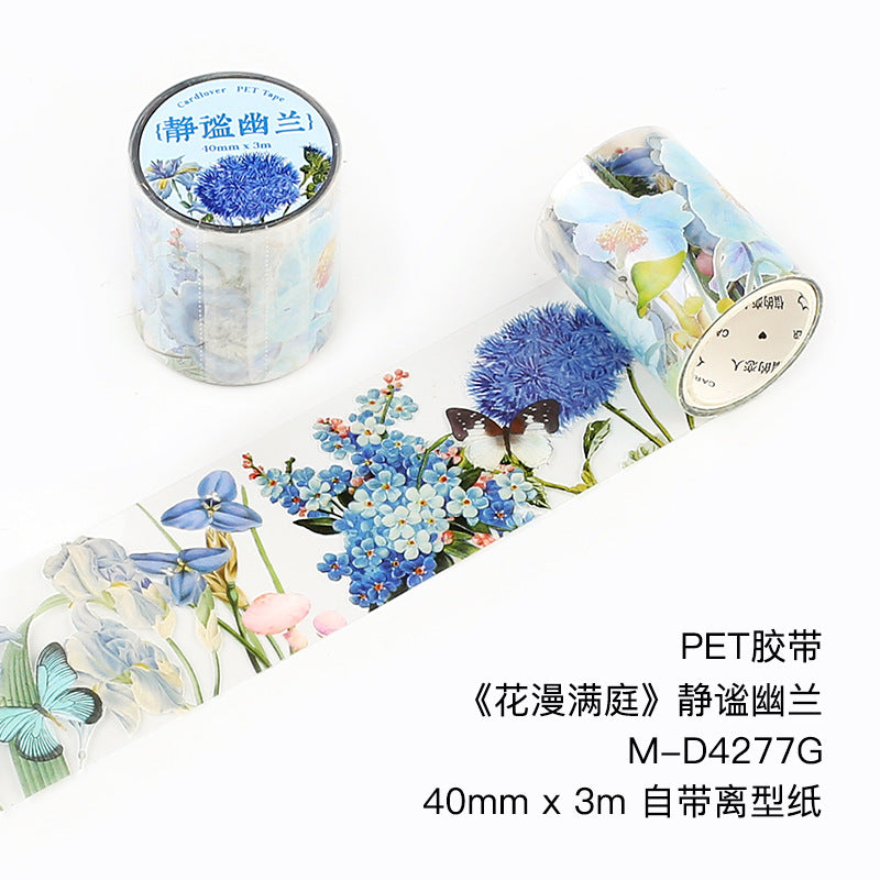 Letter Lover PET Tape - Full Garden Series, 3m - ViktaShop