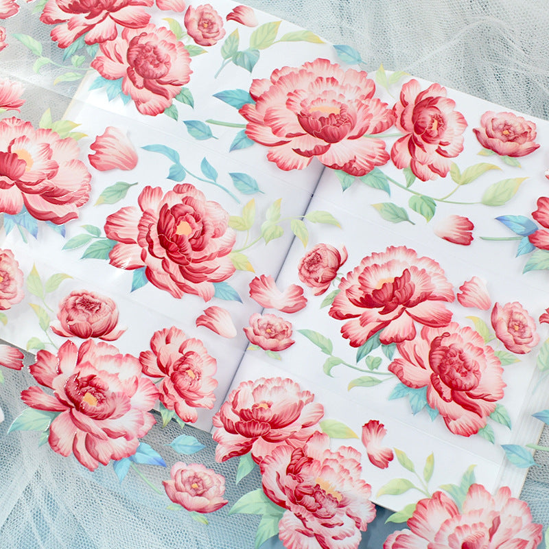Retro Flower PET Tape - 2m - ViktaShop