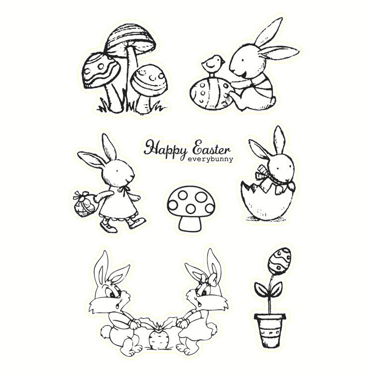 Transparent Silicone Creative Stamp – PVC DIY Seal for Journals & Crafts - ViktaShop