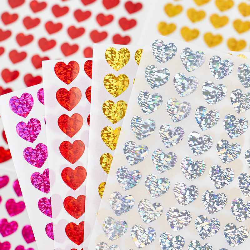 Laser Love Stickers – Small Valentine’s DIY Diary Decoration - ViktaShop