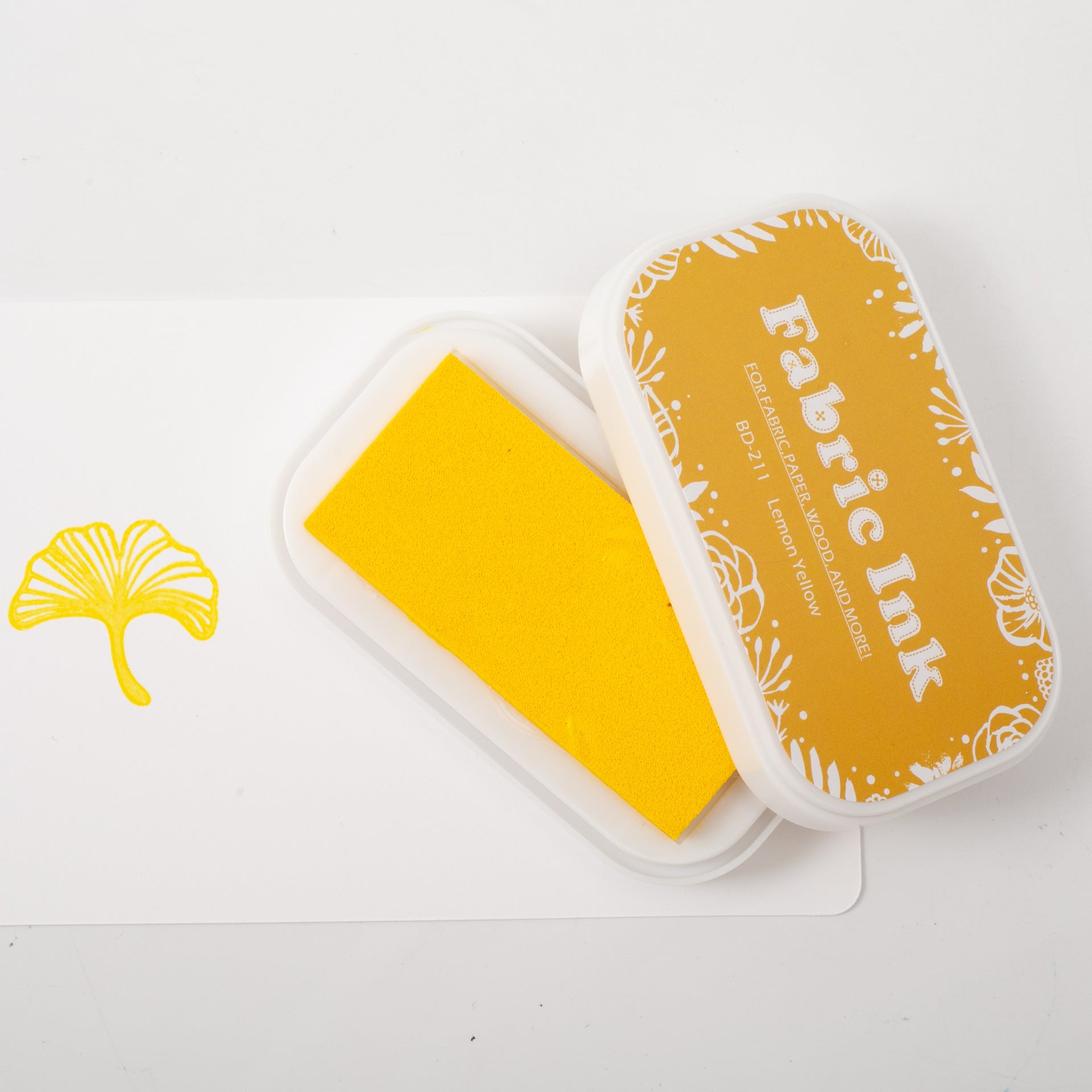 Retro BD Cloth Ink Pad Box, Multi-Use Sponge Printing Table - ViktaShop