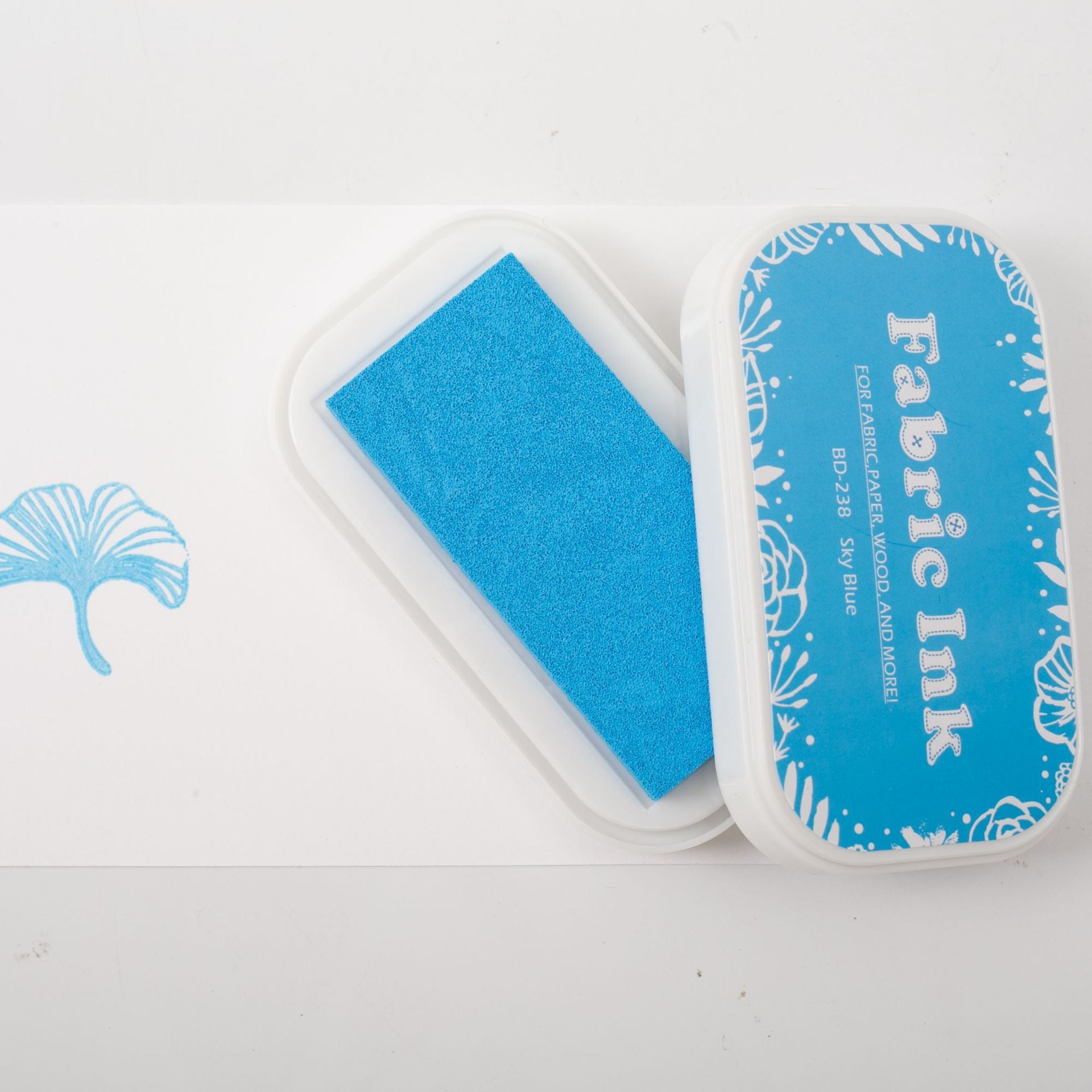 Retro BD Cloth Ink Pad Box, Multi-Use Sponge Printing Table - ViktaShop