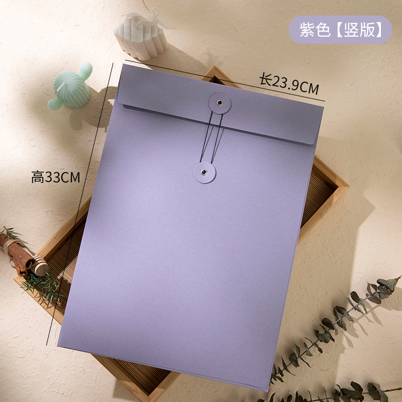 Color Paper File Bag, Stickers Storage - ViktaShop