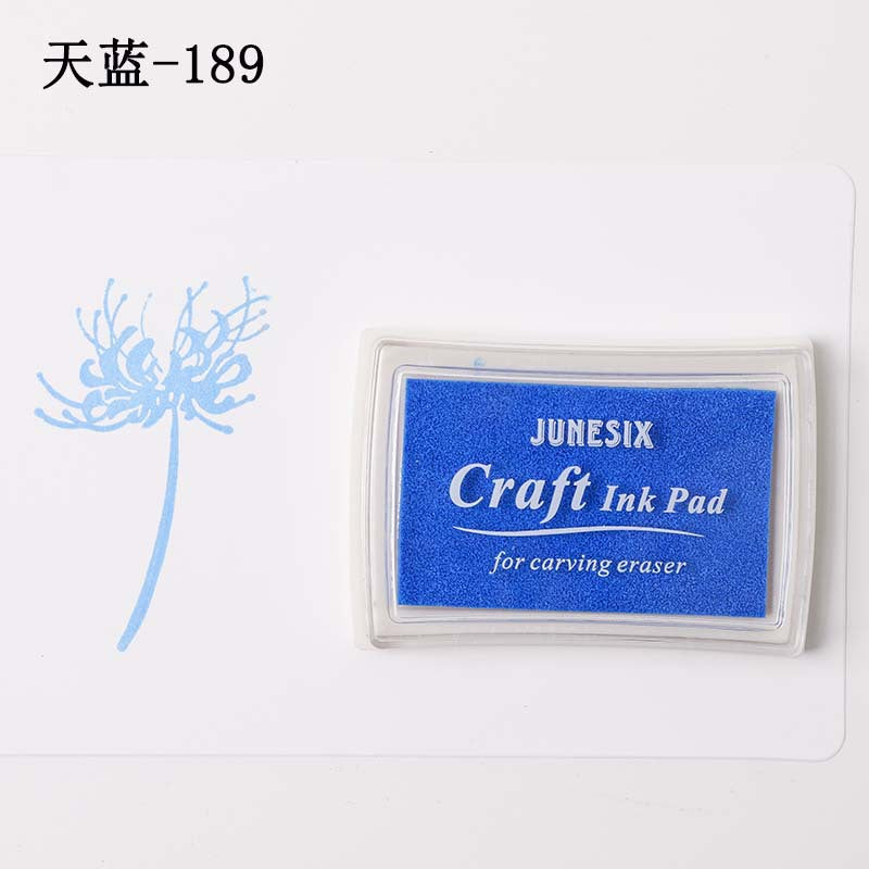 Korean Style 40-Color Ink Pad Set – Thick Sponge for DIY Stamping - ViktaShop