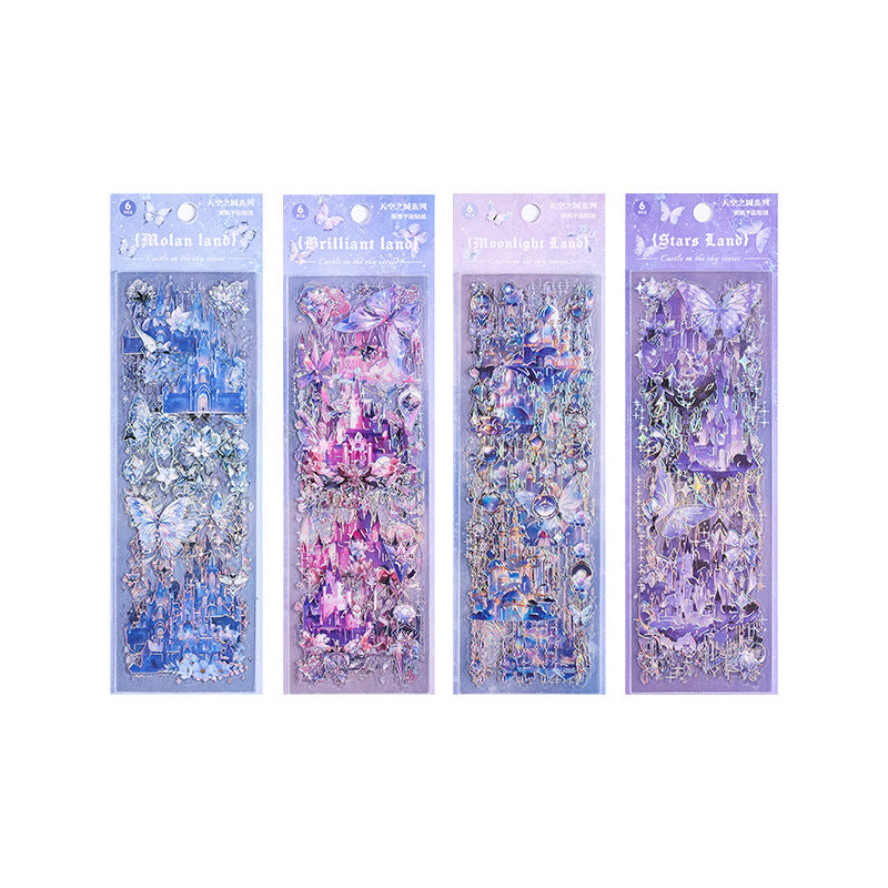 Sky City Stickers – 4 Designs - ViktaShop