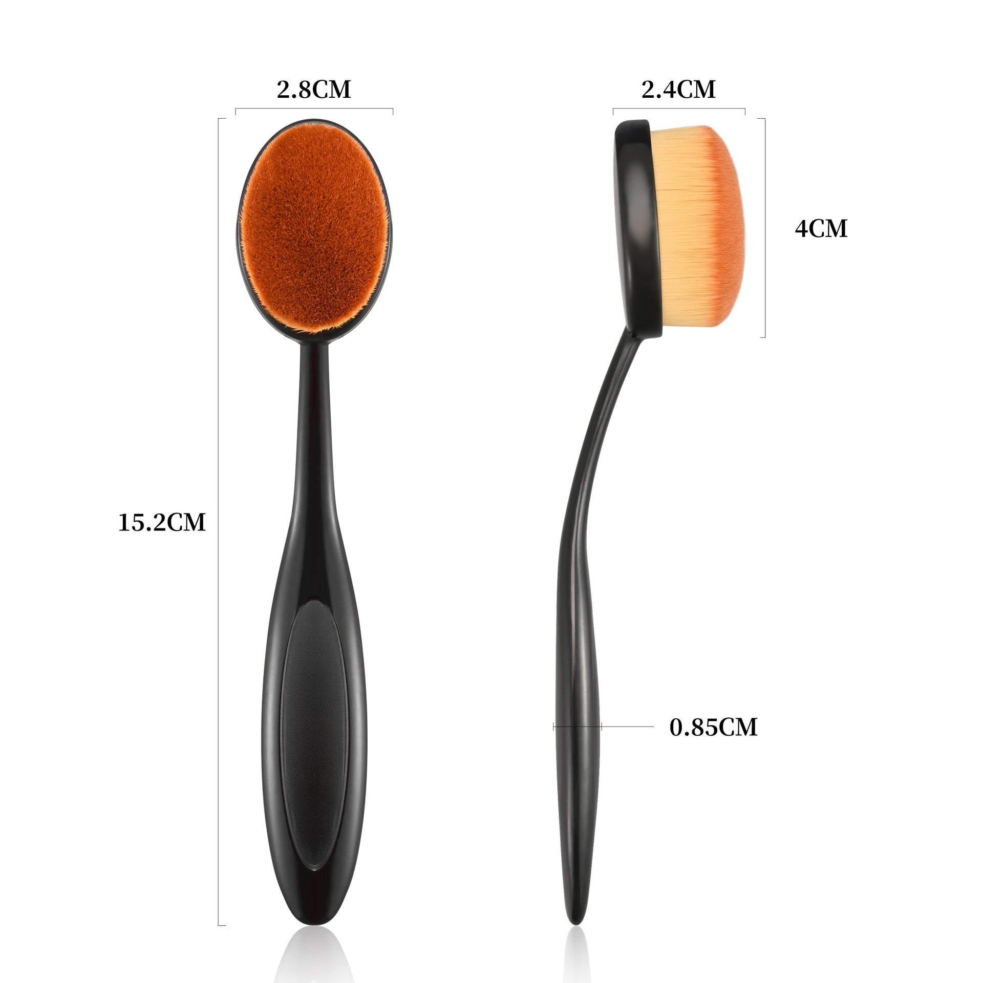 Oval large brush