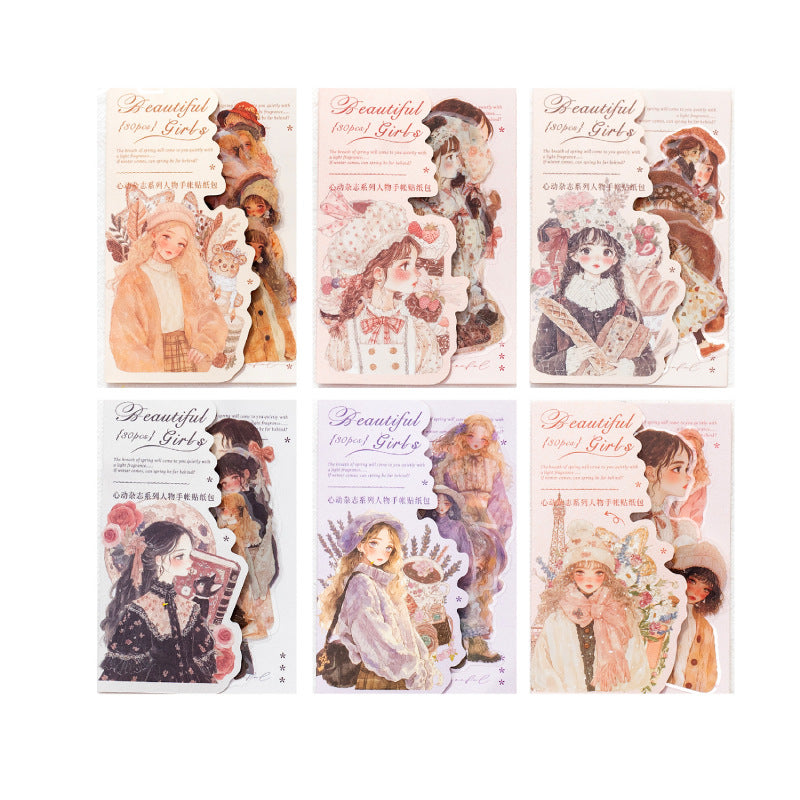 Twilight Heartbeat – PET Die-cut Sticker Pack, 6 Designs - ViktaShop