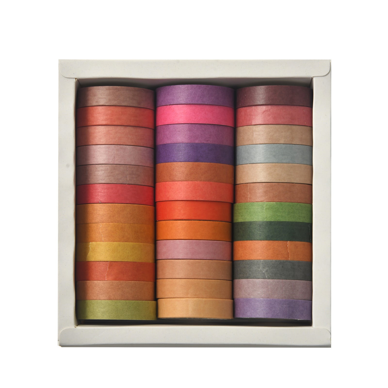 Solid color paper tape set