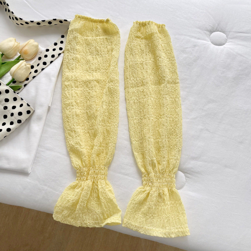 Chiffon Cotton Puff Sleeve - ViktaShop