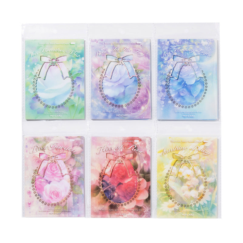 Material paper  flower theme 10 psc