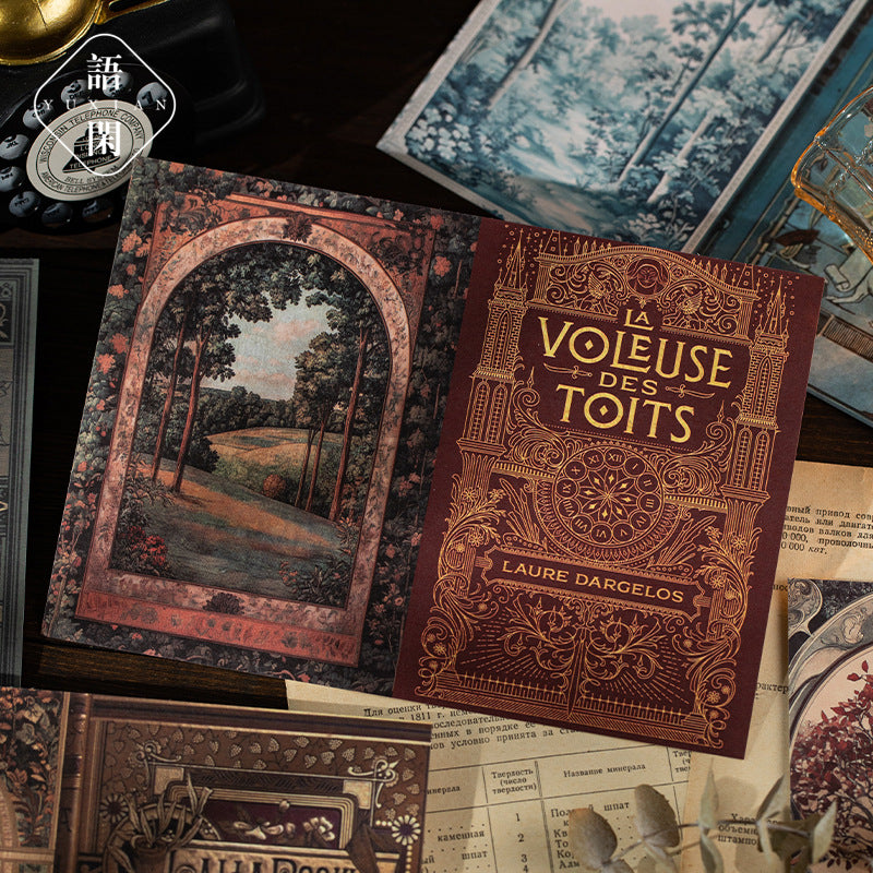 Material Paper Wizard of Oz & More, 16 Pcs - ViktaShop