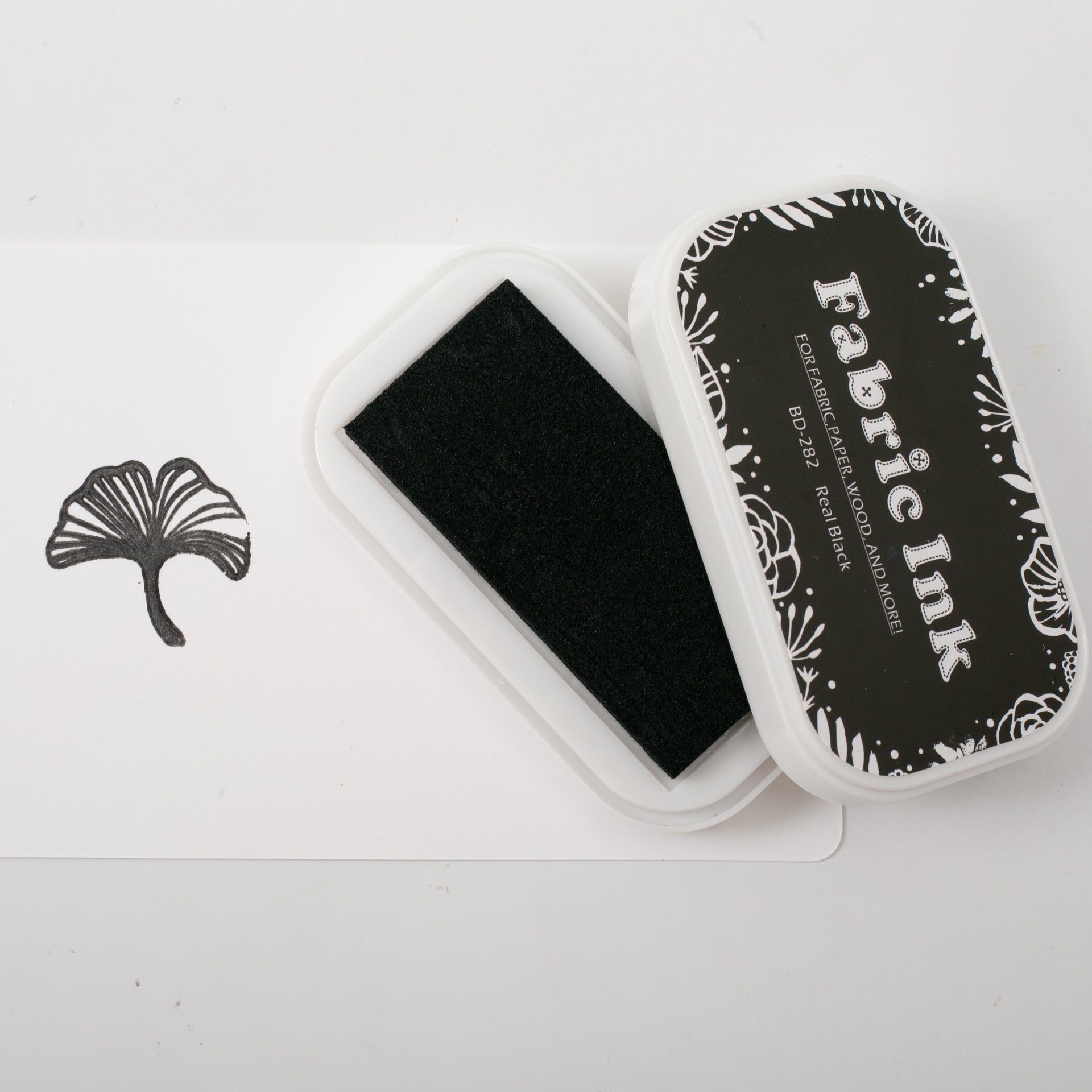 Retro BD Cloth Ink Pad Box, Multi-Use Sponge Printing Table - ViktaShop