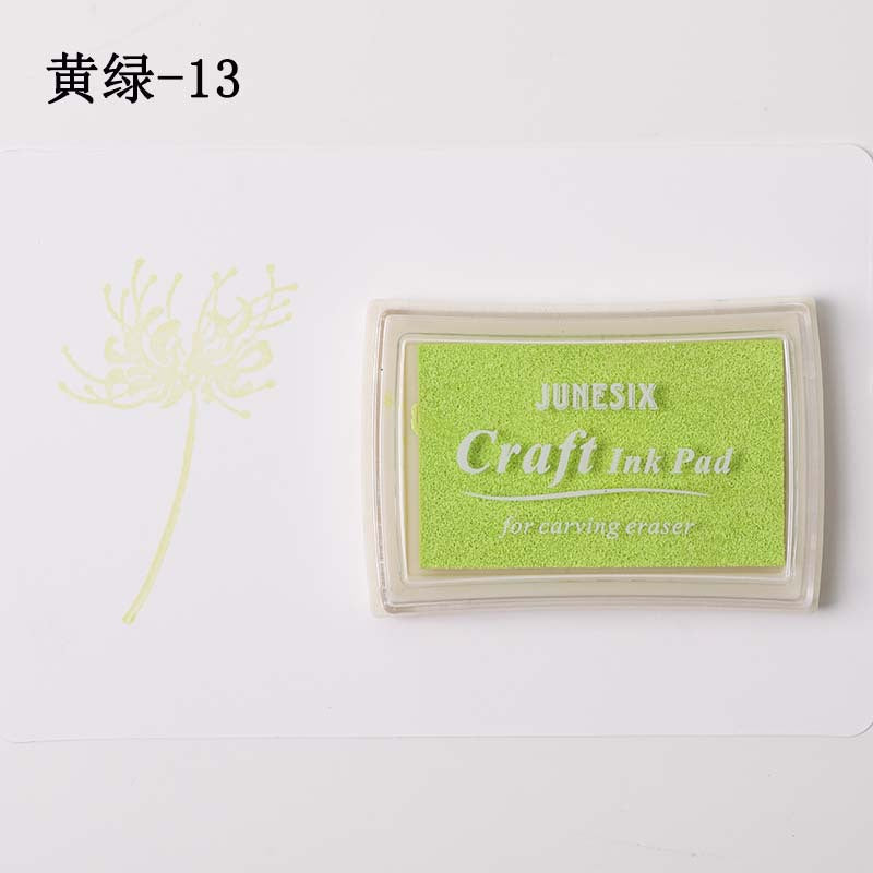 Korean Style 40-Color Ink Pad Set – Thick Sponge for DIY Stamping - ViktaShop