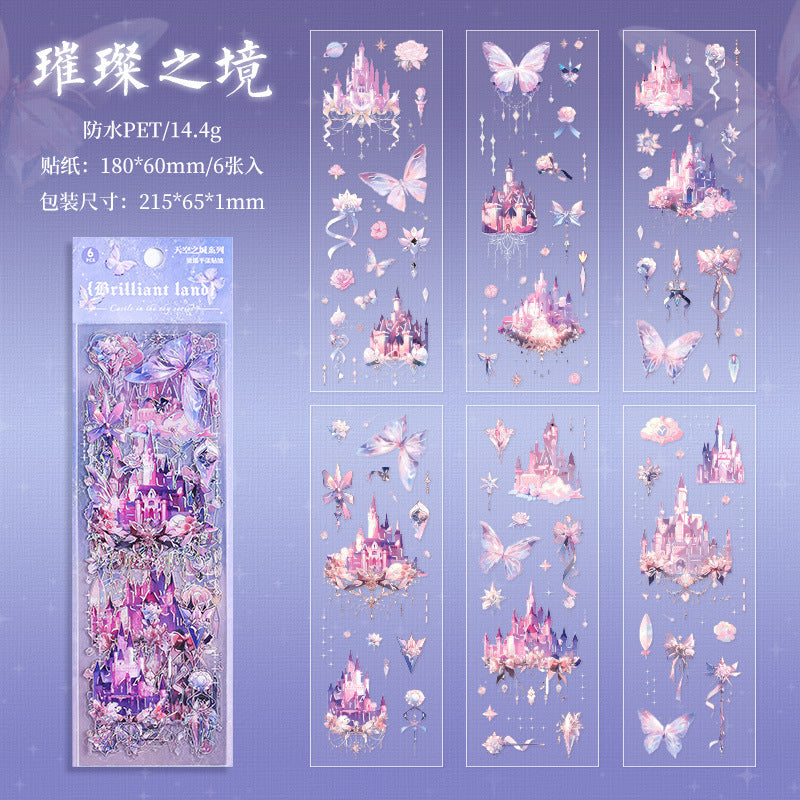 Sky City Stickers – 4 Designs - ViktaShop