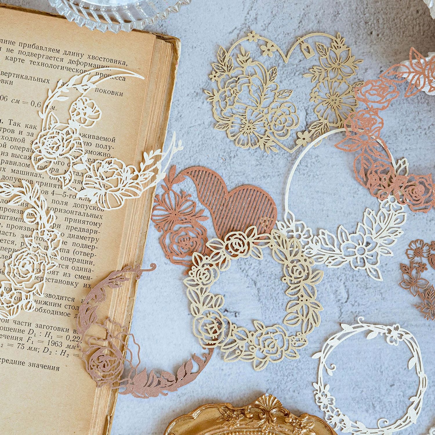 Flower DIY Material Paper - ViktaShop