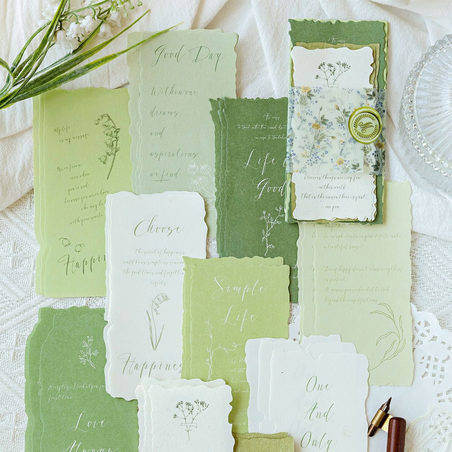 Paper Poetry Series - Retro Art Collage Material Paper, 30 Sheets - ViktaShop