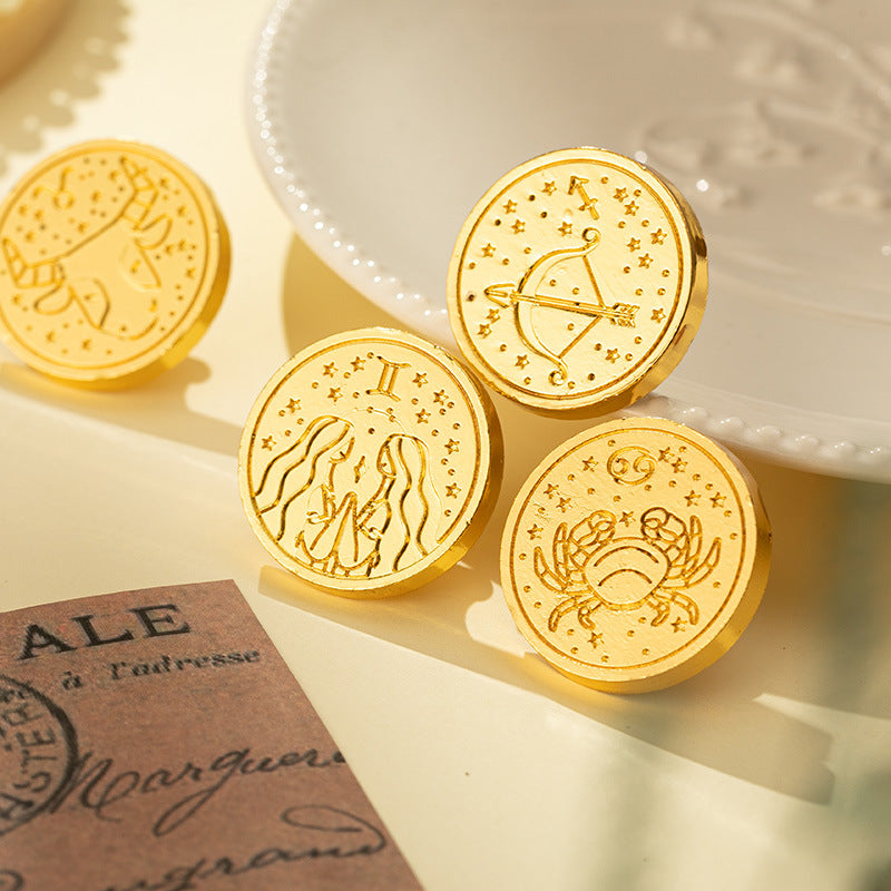 Fire Paint Seal Head – DIY Retro Constellation Christmas Seal Accessory - ViktaShop