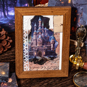 Castle Legend Decorative Paper – Vintage Collage Stickers, 4 Options - ViktaShop