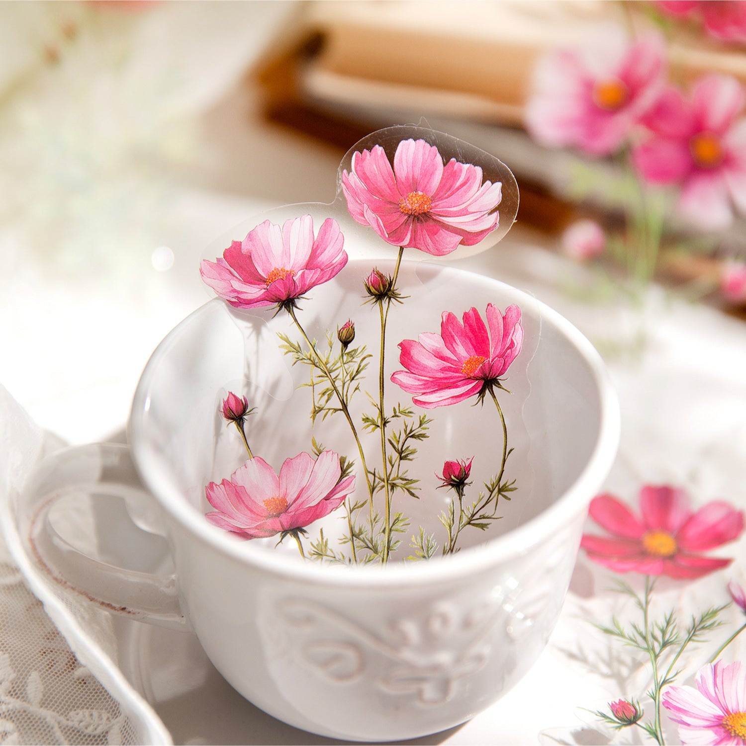 Material Bag - When Flowers Bloom Series, 30 Pcs - ViktaShop