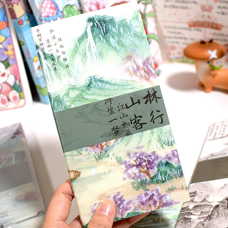 Retro Style DIY Notebook, 11 Options - ViktaShop