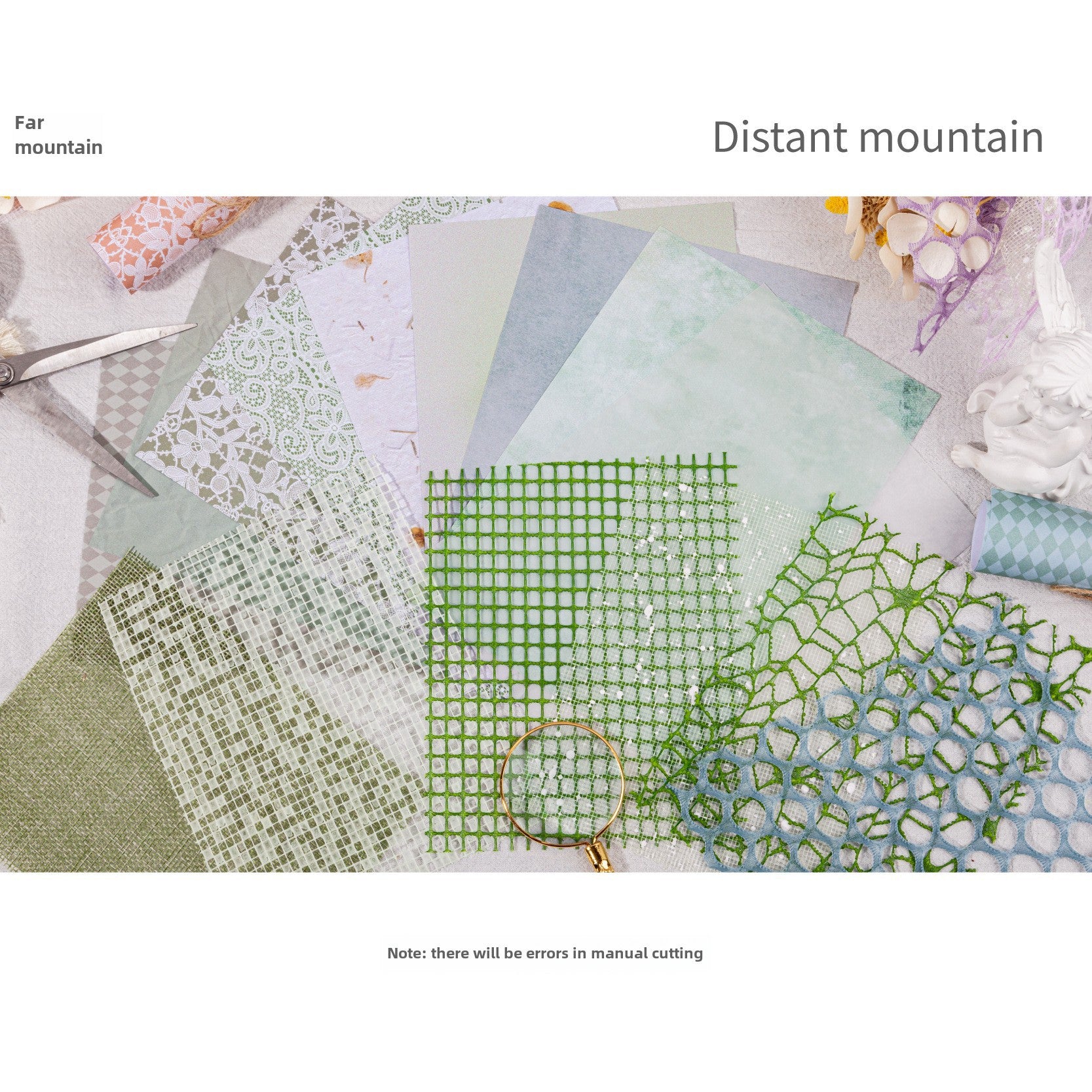 Retro Story DIY Material Package for Scrapbooking - ViktaShop