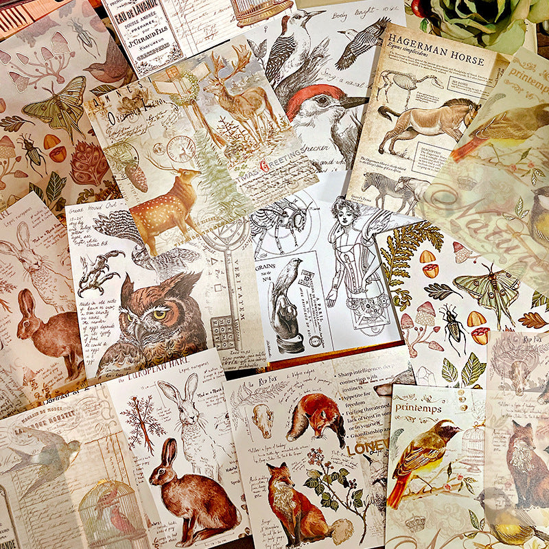 Retro Bronzing Multi-Material DIY Material Paper – Background Paper - ViktaShop