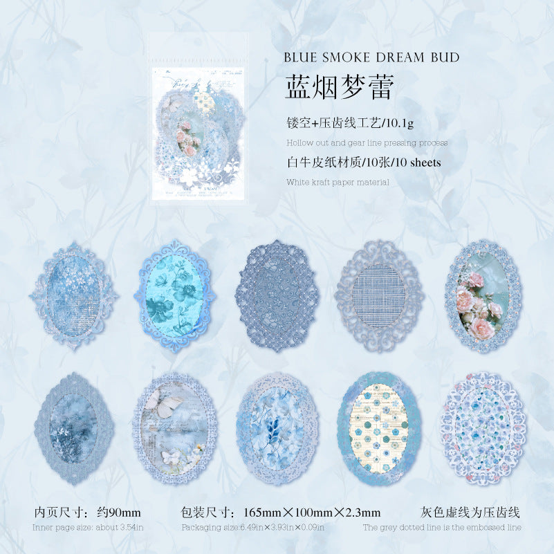 White Kraft Paper - Lace Flower Dream Series, 6 Options - ViktaShop