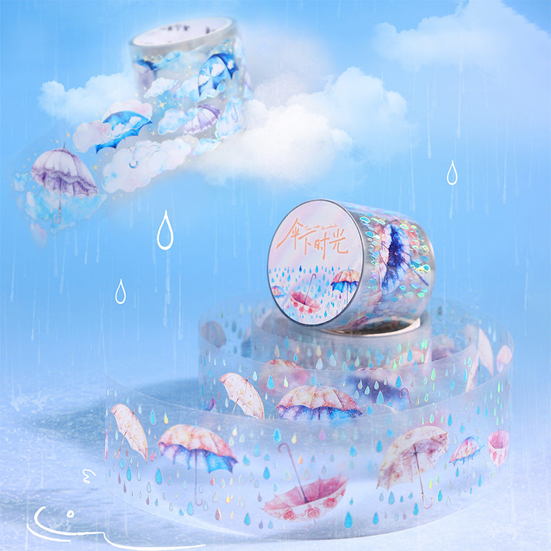 Umbrella Time PET Tape – Laser Silver Series, 6 Options - ViktaShop