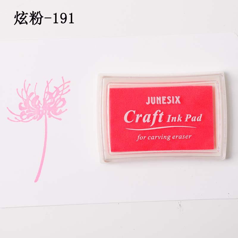 Korean Style 40-Color Ink Pad Set – Thick Sponge for DIY Stamping - ViktaShop