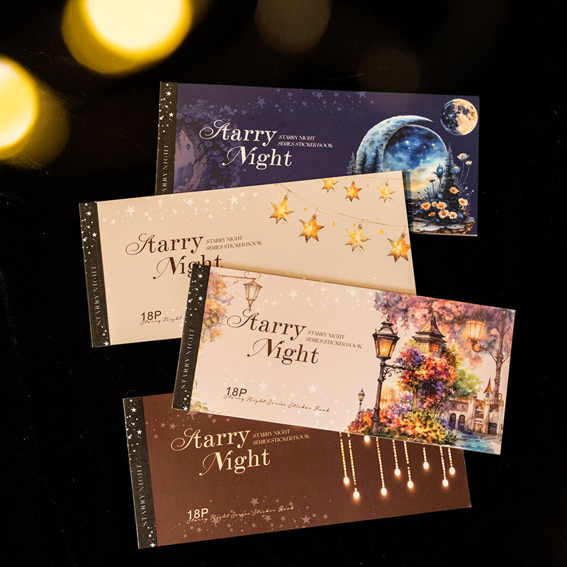 Large Size Starlight Night Series Stickers - ViktaShop