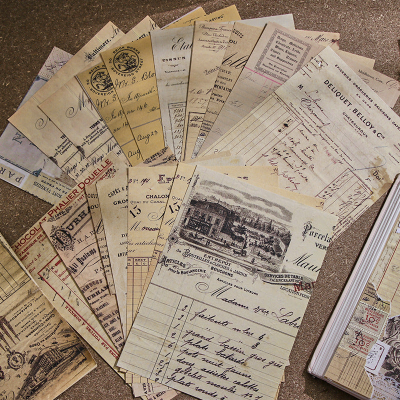Light Material Paper – Retro Inspiration Series, 30 Pcs - ViktaShop