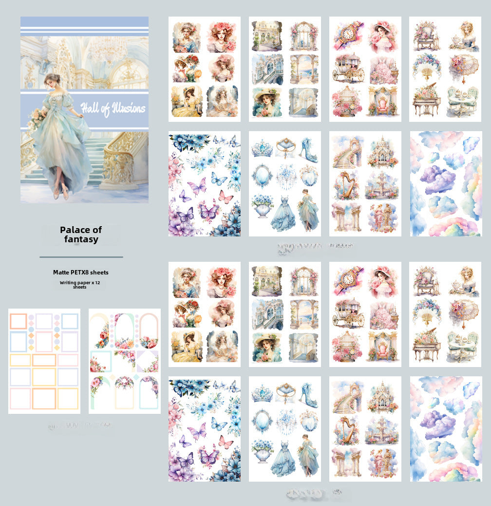 Creative multiple Sticker books