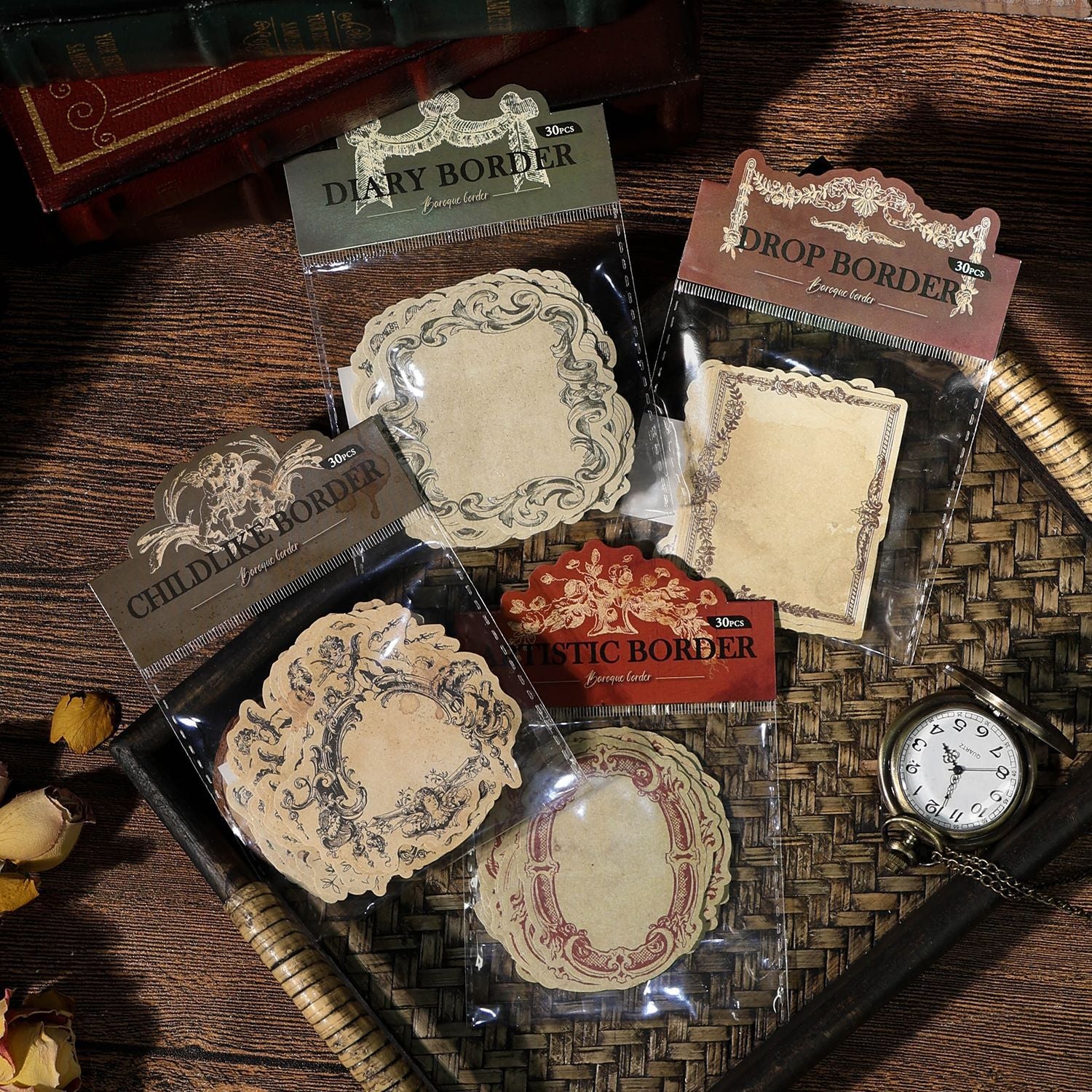 Vintage Series Border Paper - ViktaShop