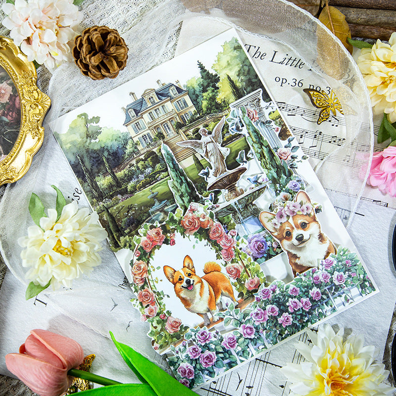 St. Patrick’s Day Cute Dog Die-cut Sticker Book - ViktaShop