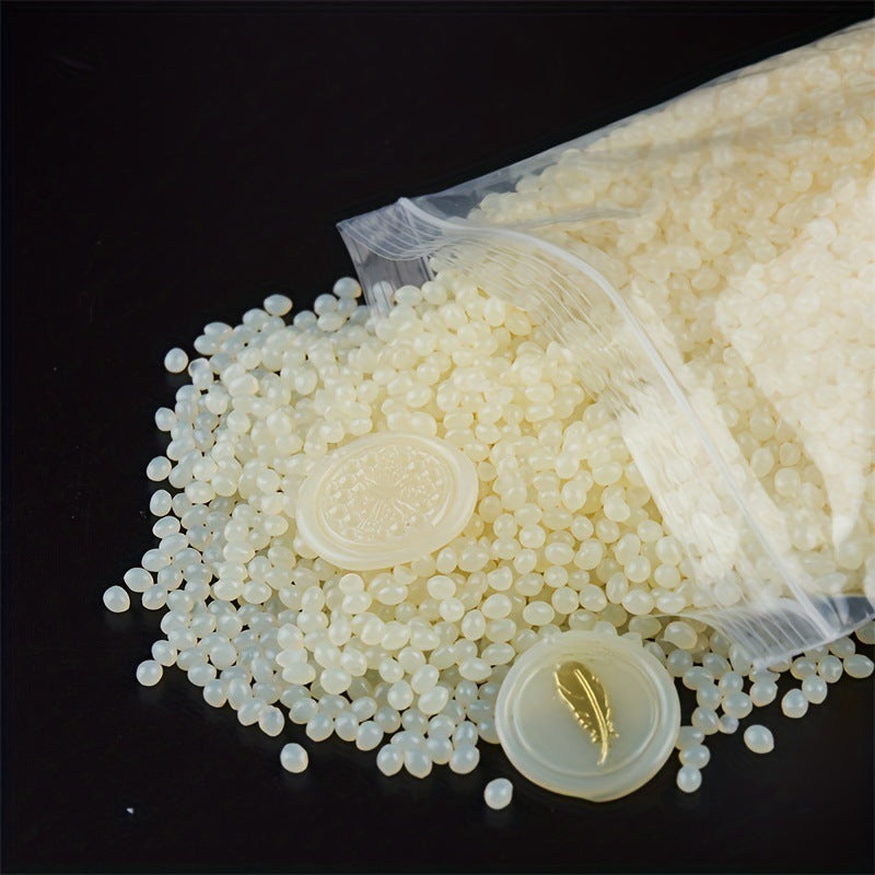 Sharkman Tears Transparent Golden White Fire Paint Wax Granules Bag - ViktaShop