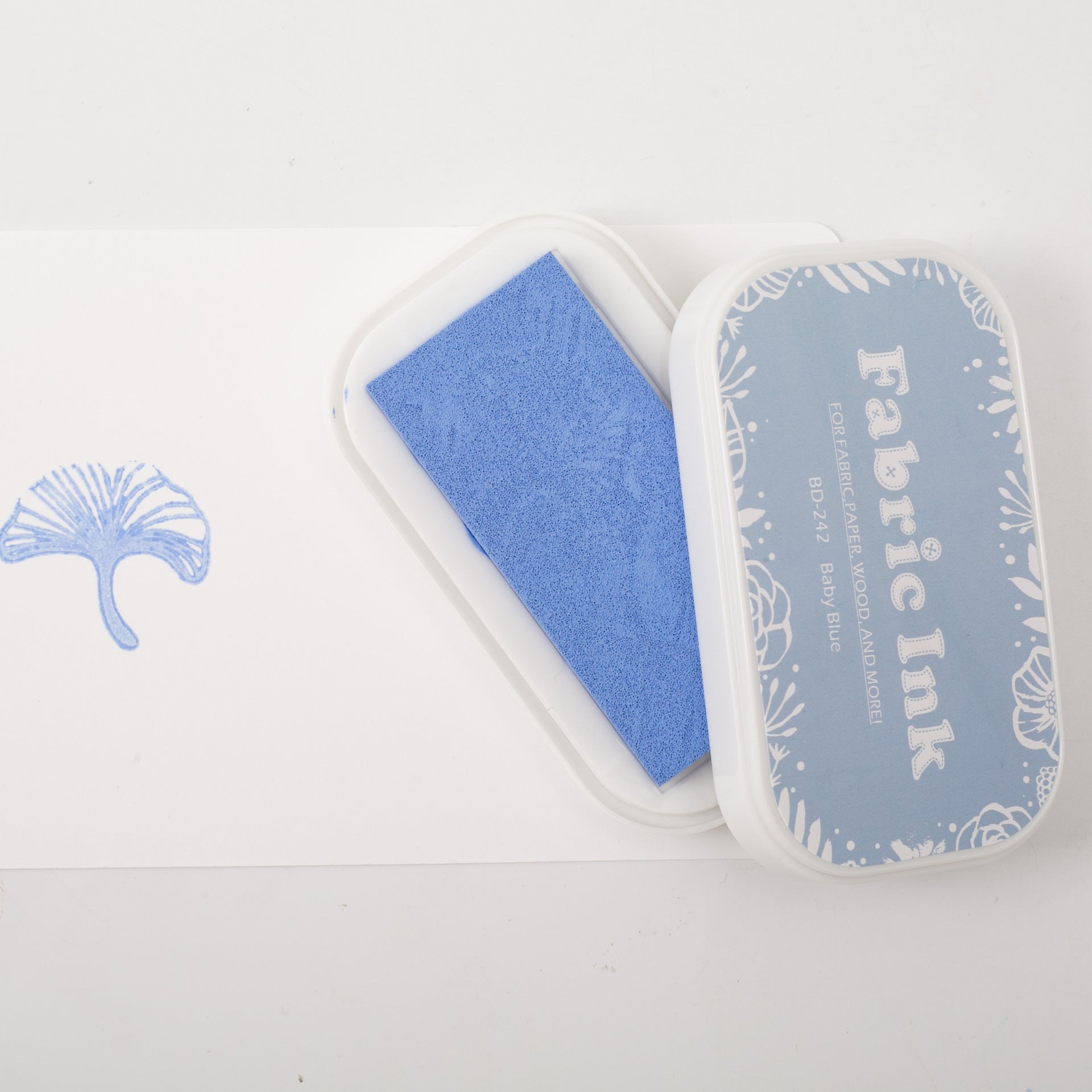 Retro BD Cloth Ink Pad Box, Multi-Use Sponge Printing Table - ViktaShop
