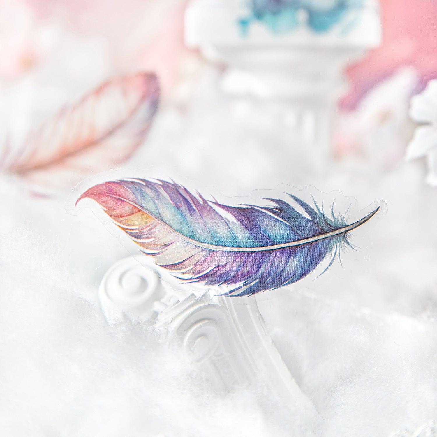 Sticker Pack - Falling Feather Series, 4 Options - ViktaShop
