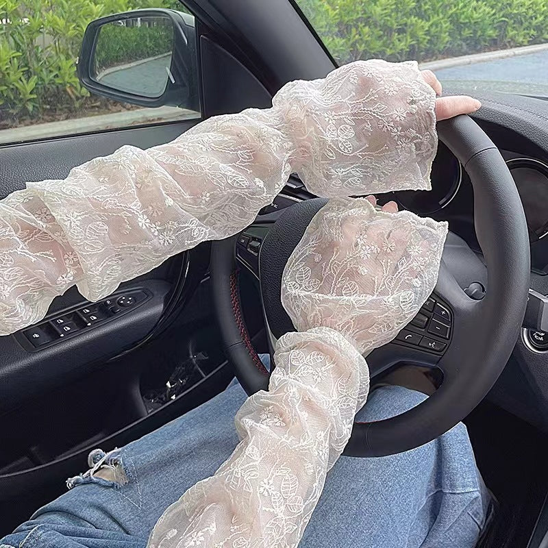 Lace Hollow Arm Sleeve - ViktaShop