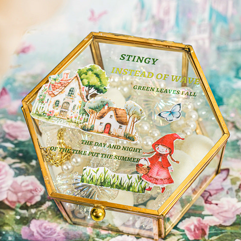 Starlight Fairy Tale Series Mini Sticker Book, 4 Options - ViktaShop