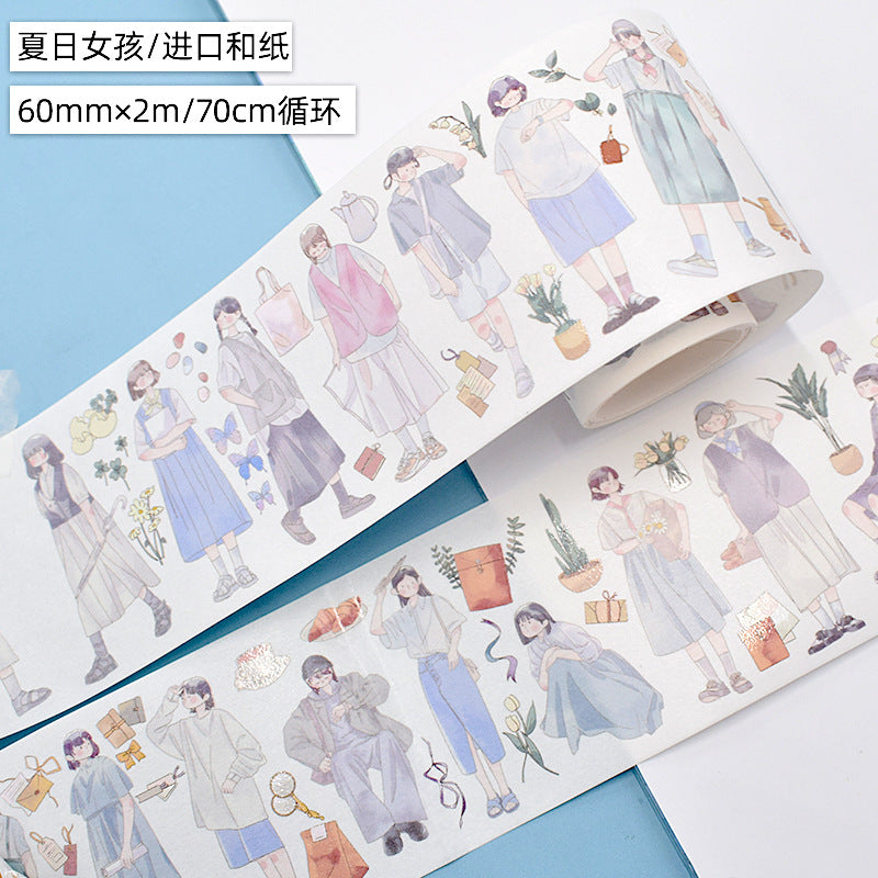 Daily Fresh Character Tape – Special Oil & Paper Tape - 2m - ViktaShop