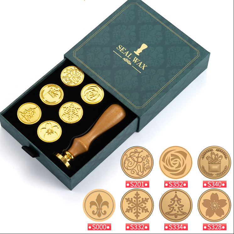 Firecracker Seal Set – Retro Style DIY Gift & Logo Stamp - ViktaShop